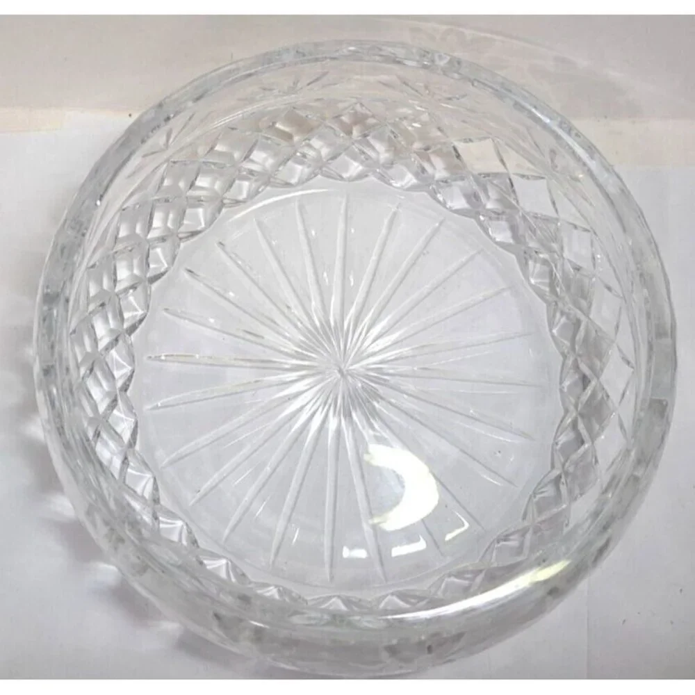 Unbranded Lead Crystal Bowl 7.5